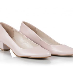 Buty ślubne perła beż - Stella