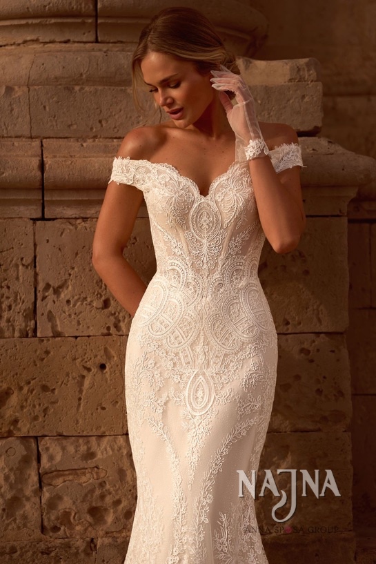 Suknia slubna Anna Sposa GAZELIA blisko w NAJNA WOW