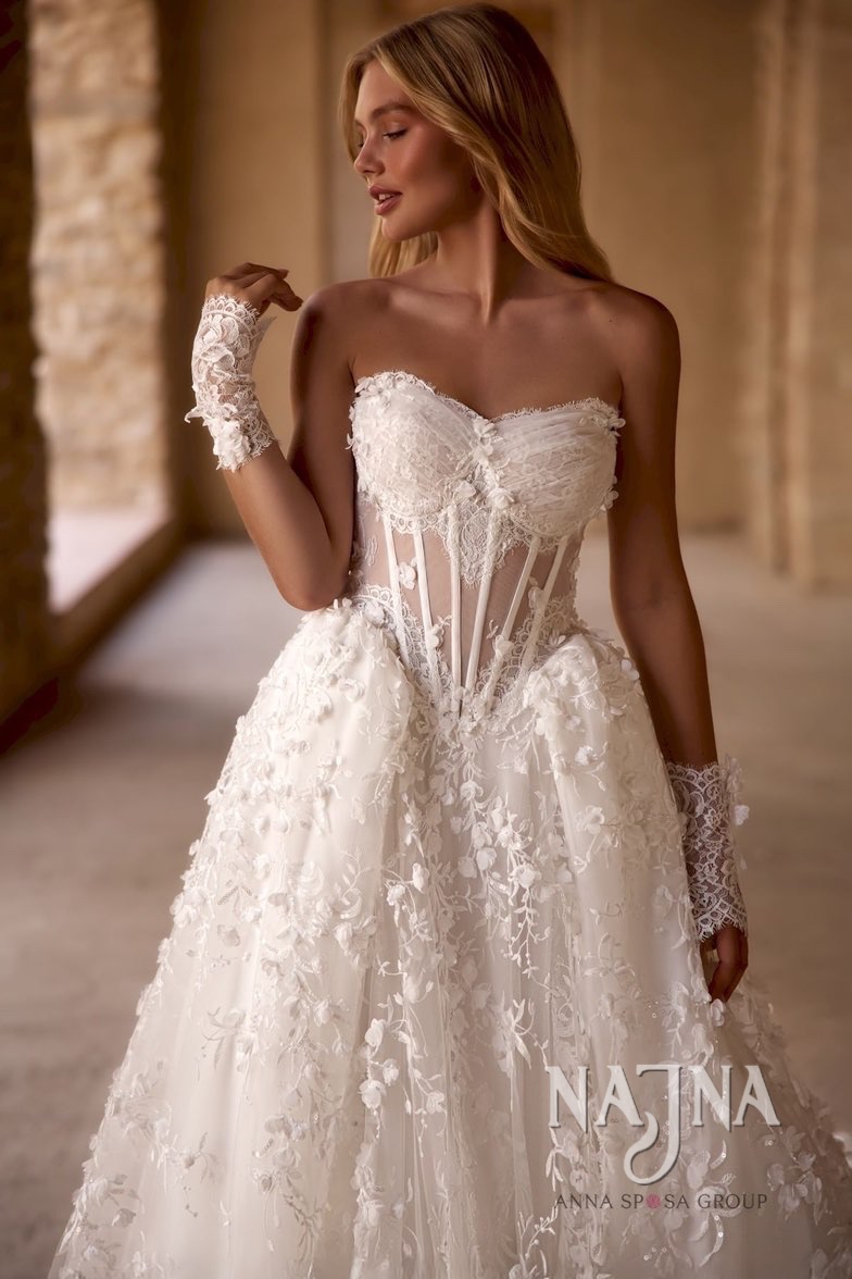 Suknia ślubna Anna Sposa MERCURIUS blisko w NAJNA WOW