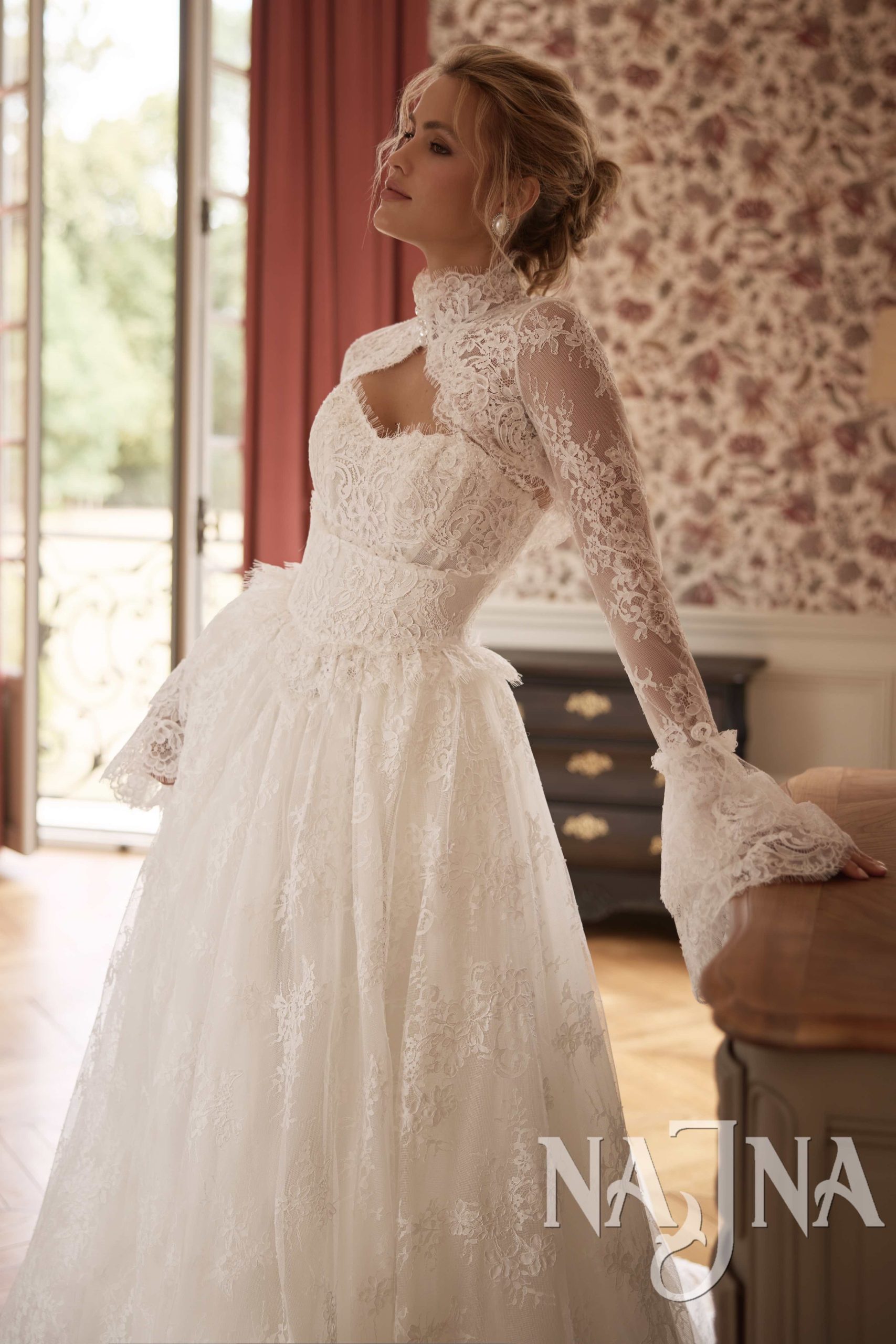 Suknia ślubna Anna Sposa Allegresse VINTAGE blisko